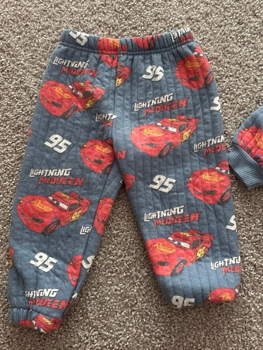 Blue Lightning McQueen Kids Swear Set